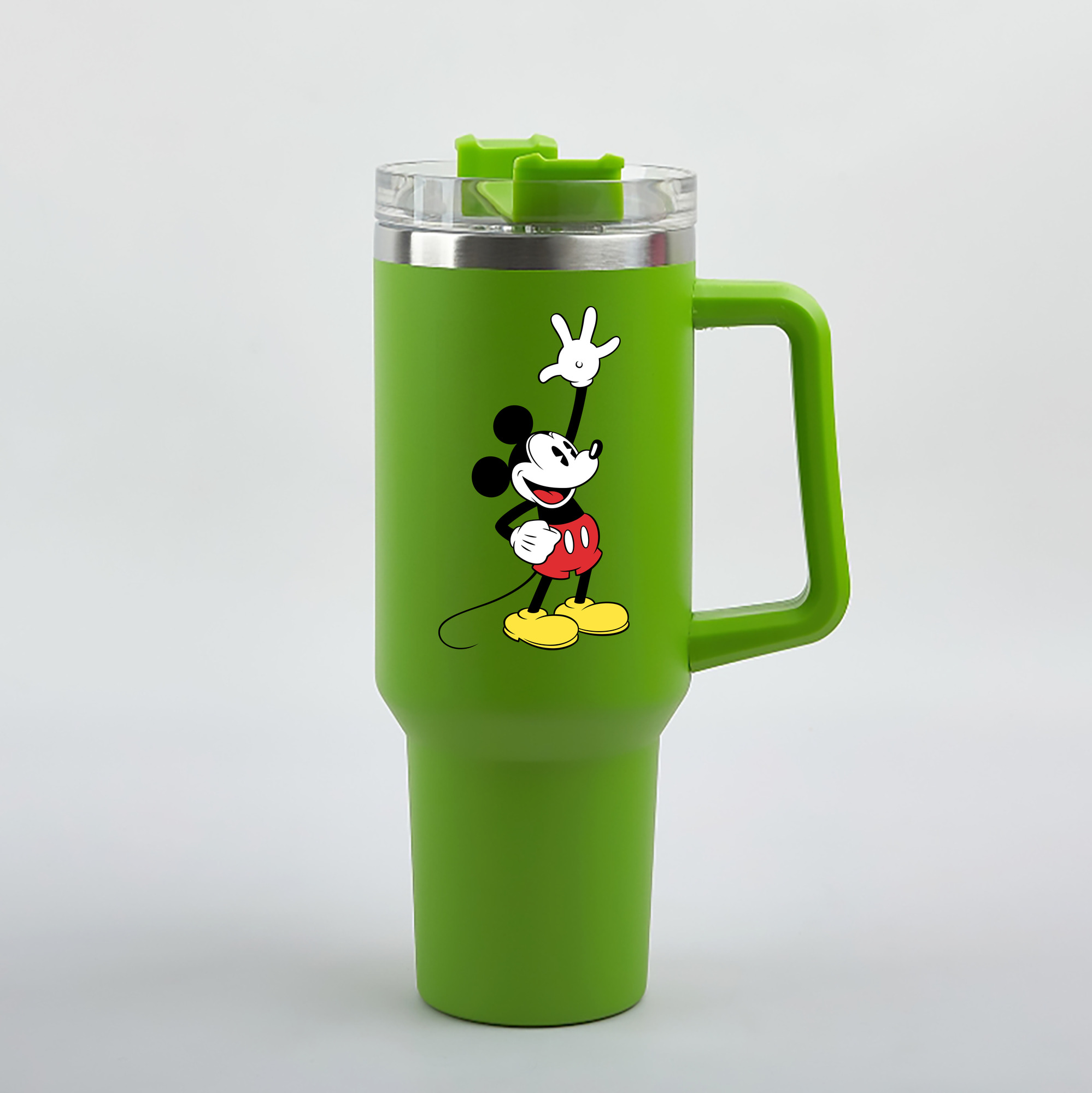 （画像用） ミッキーマウス Mickey Mouse 1200mL車用タンブラー（カラープリント）